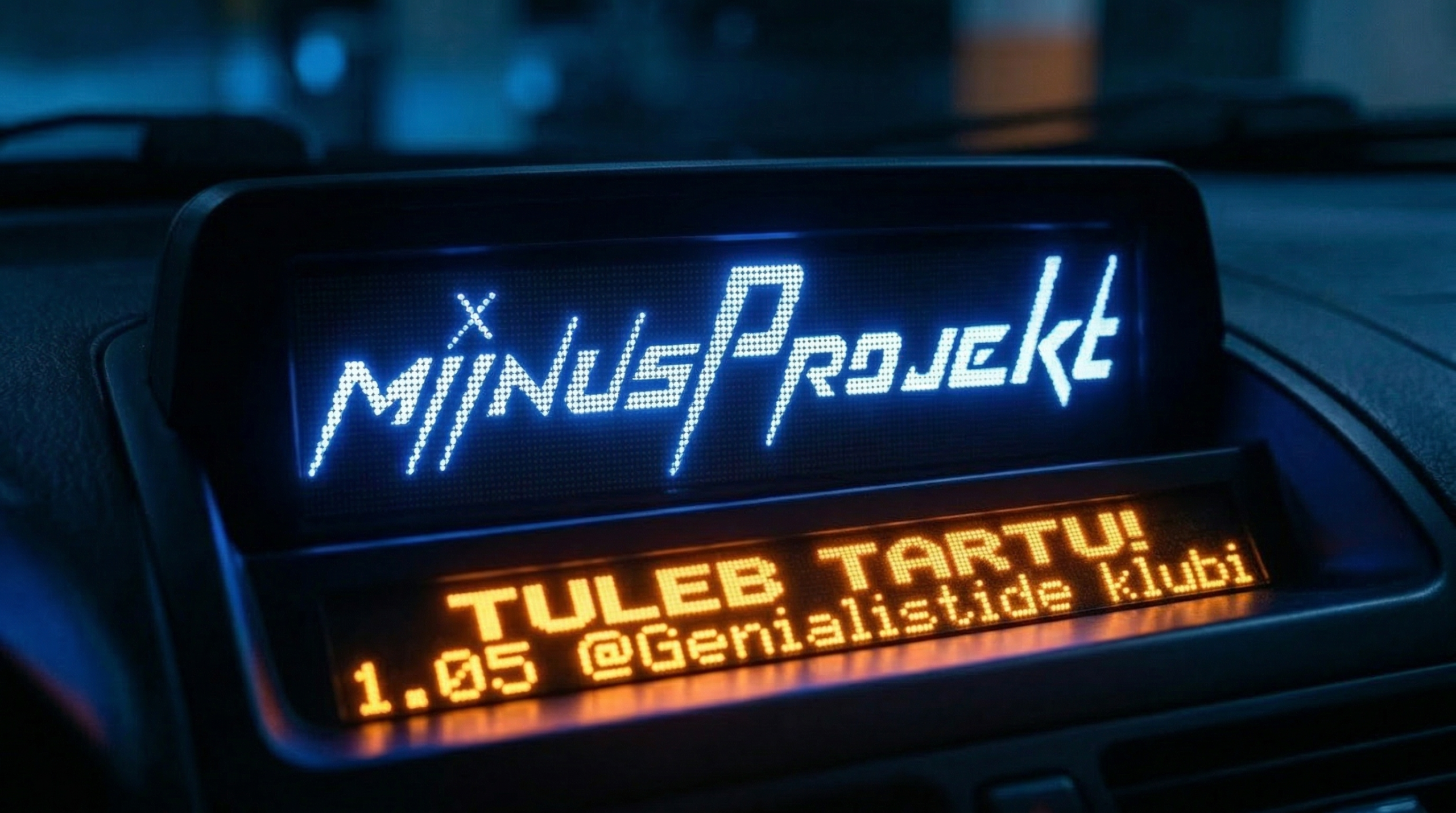 Miinusprojekt goes Tartu