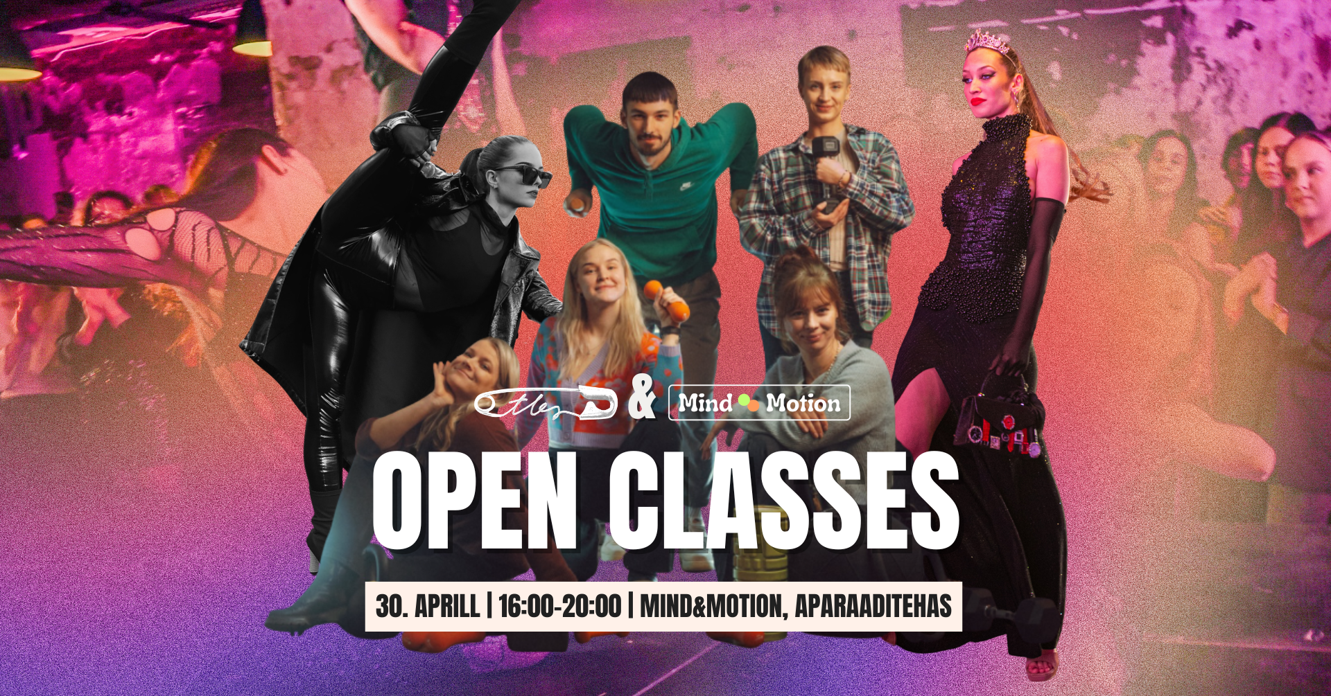Tartu Ballroom Scene and Mind&Motion Open Classes Fusion
