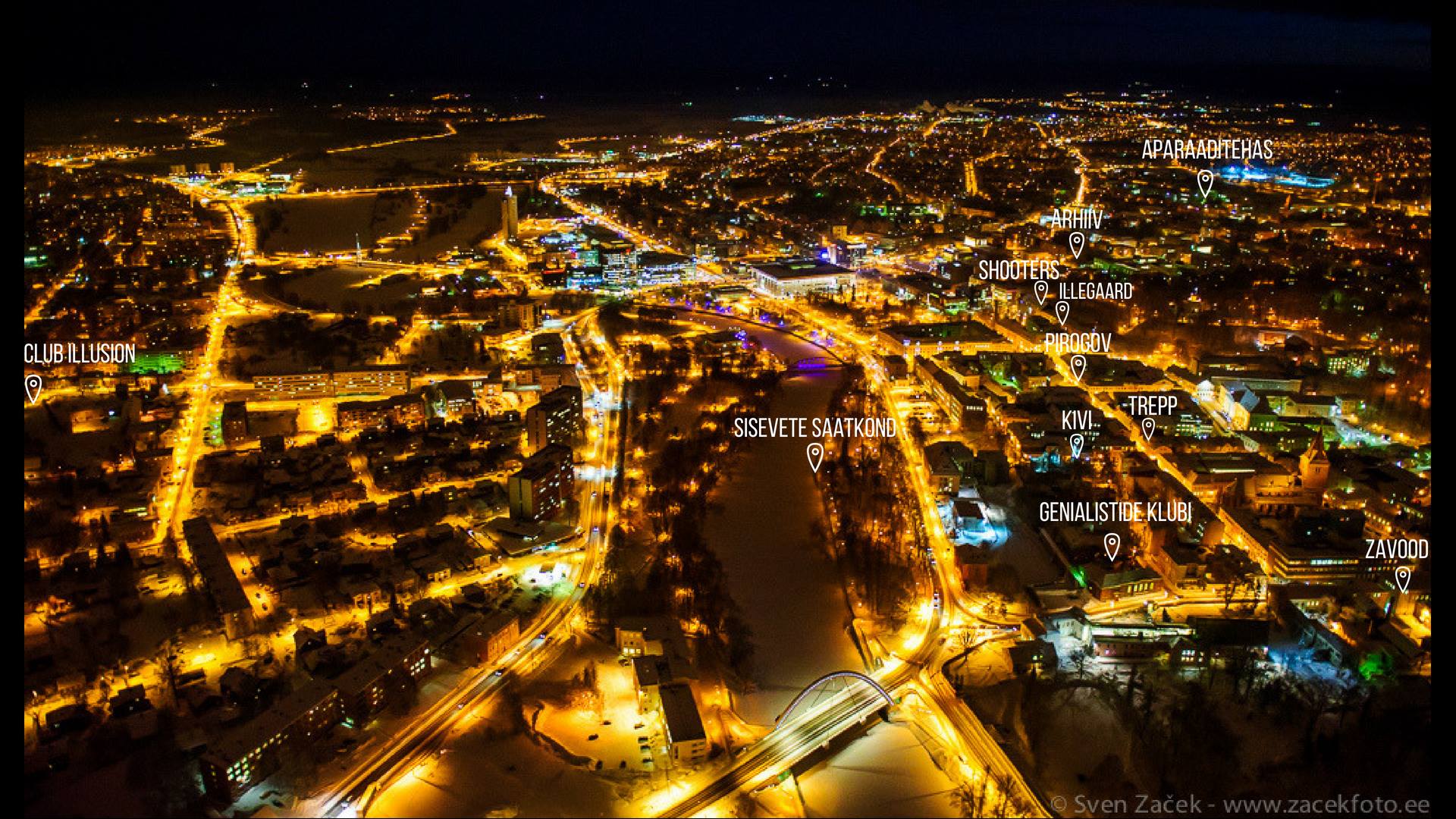 Bicycle tour – alternative nightlife venues in Tartu