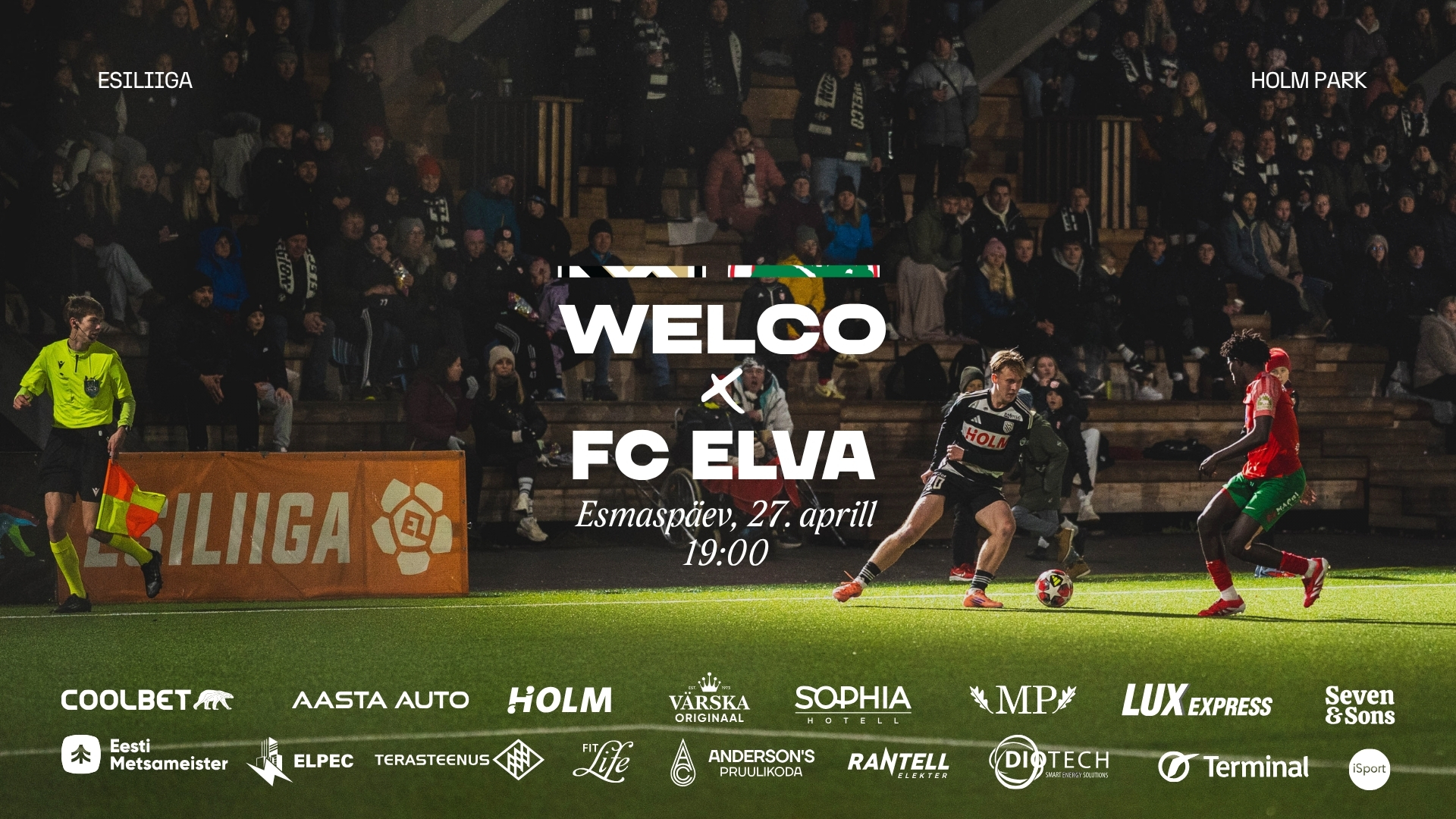 SOUTH-ESTONIAN DERBY: Tartu JK Welco vs FC Elva