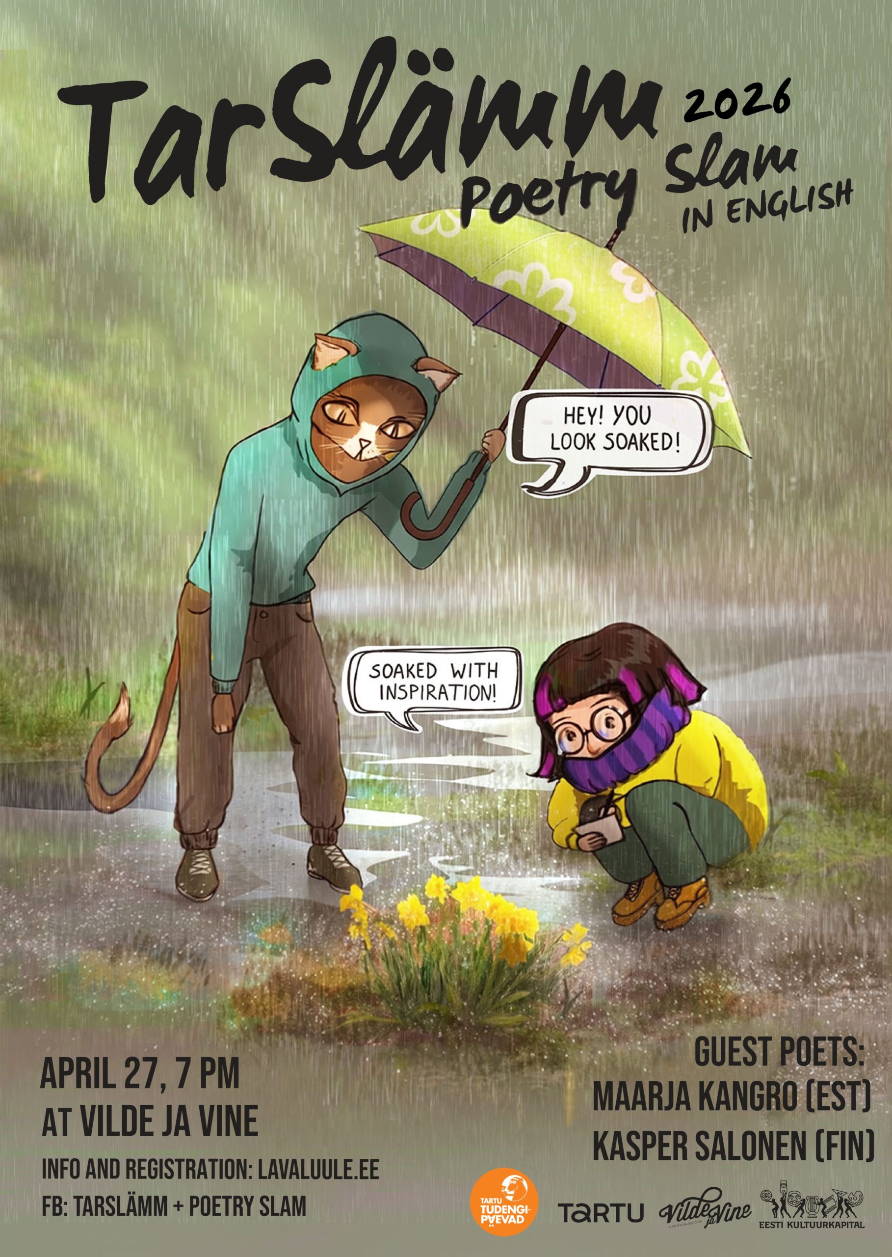 TarSlämm Poetry Slam in English